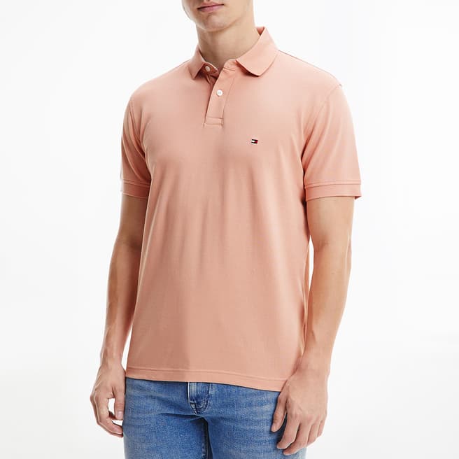Tommy Hilfiger Coral Cotton Stretch Polo Shirt