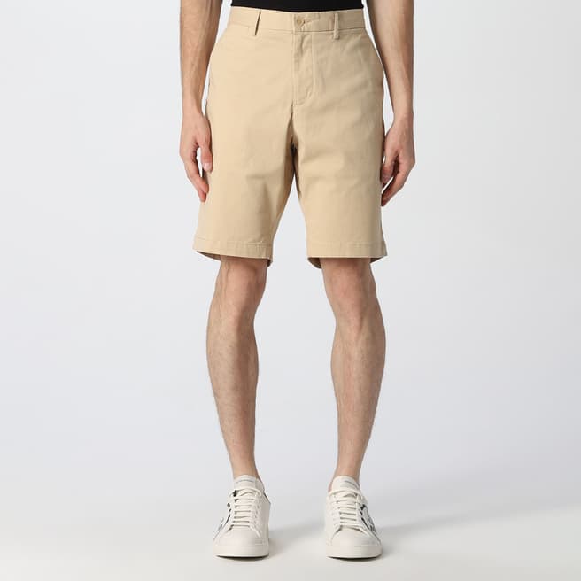 Tommy Hilfiger Sand Harlem Cotton Stretch Shorts