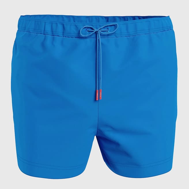 Tommy Hilfiger Island Blue Medium Length Swim Shorts