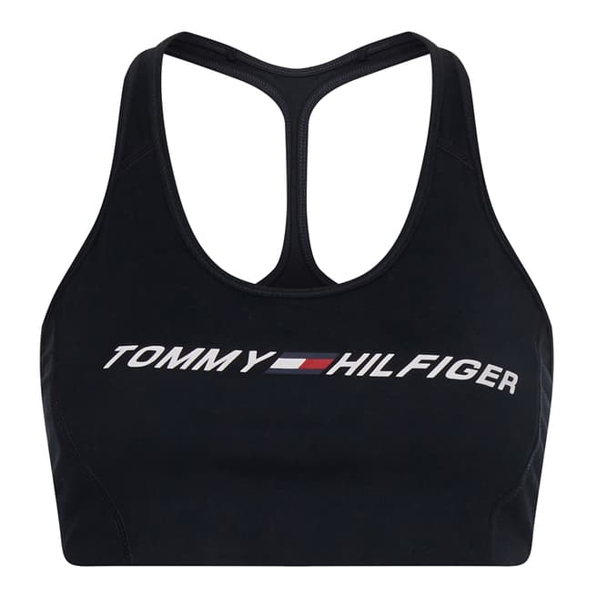 Tommy Hilfiger Midnight Mid Intensity Graphic Sports Bra