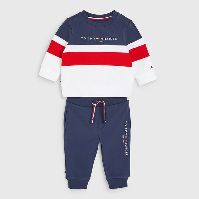 Tommy Hilfiger Baby's Multi Two Piece Colour Block Set