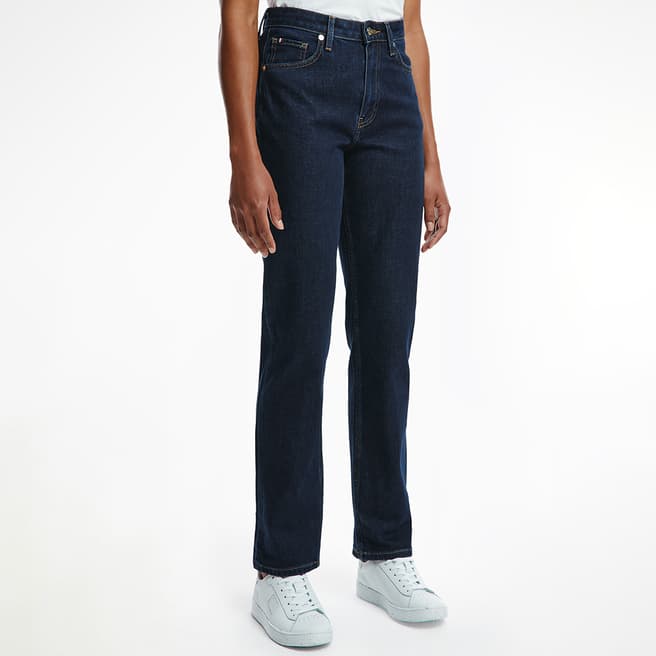 Tommy Hilfiger Navy Marie Stretch Straight Jeans