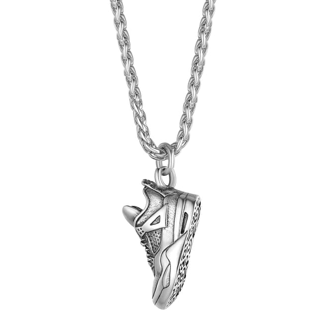 Stephen Oliver Silver Athletic Necklace