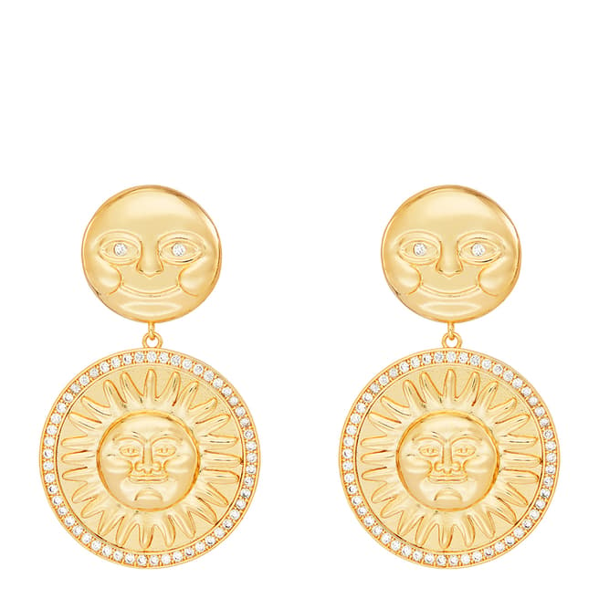 MeMe London Thea 18K Gold Plated Earrings