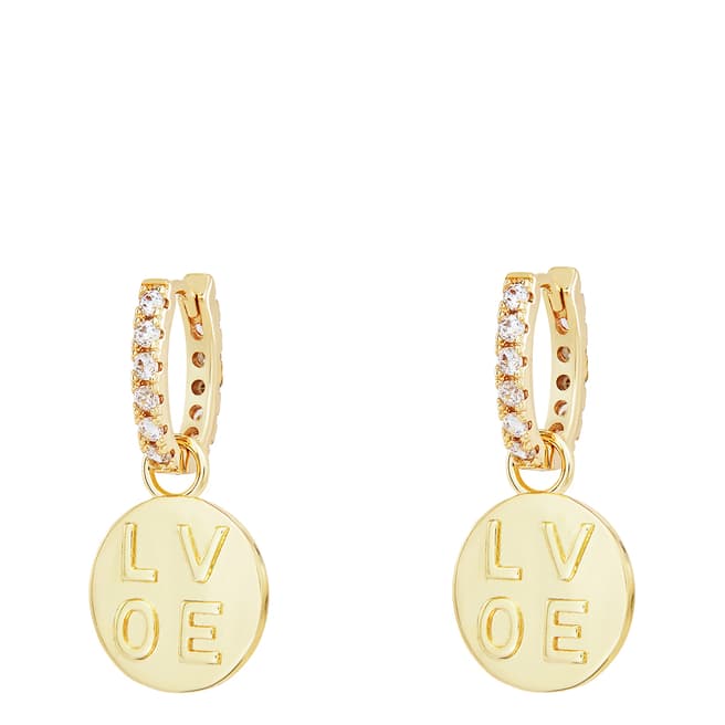 MeMe London Love Spell 18K Gold Plated Earrings