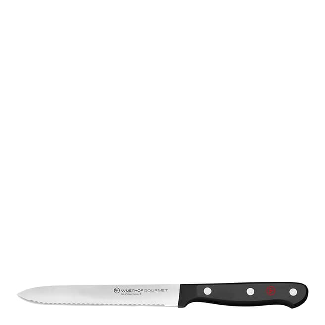 Wusthof Gourmet Serrated Utility Knife, 14cm