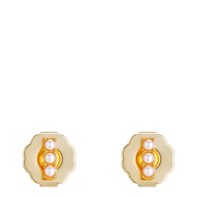 Celeste Starre 18k Gold Plated Mini Coco Earrings