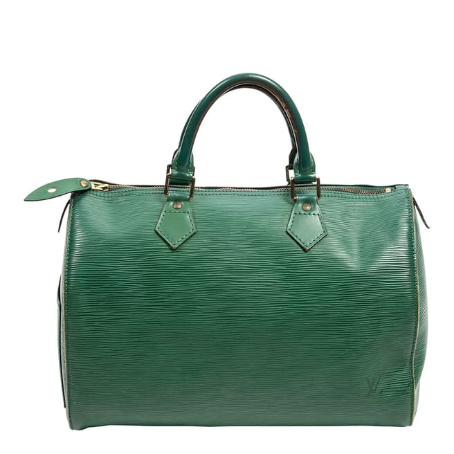 Vintage Louis Vuitton Green Speedy Handbag