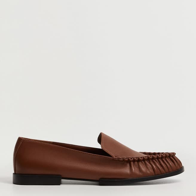 Mango Brown Tunez Moccasin Shoe 