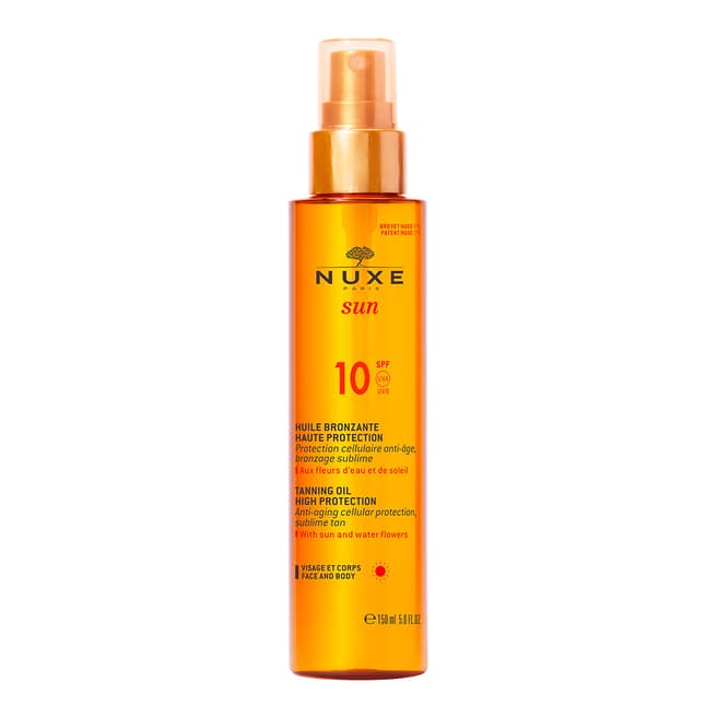 Nuxe SPF10 Sun Tanning Oil 150ml 