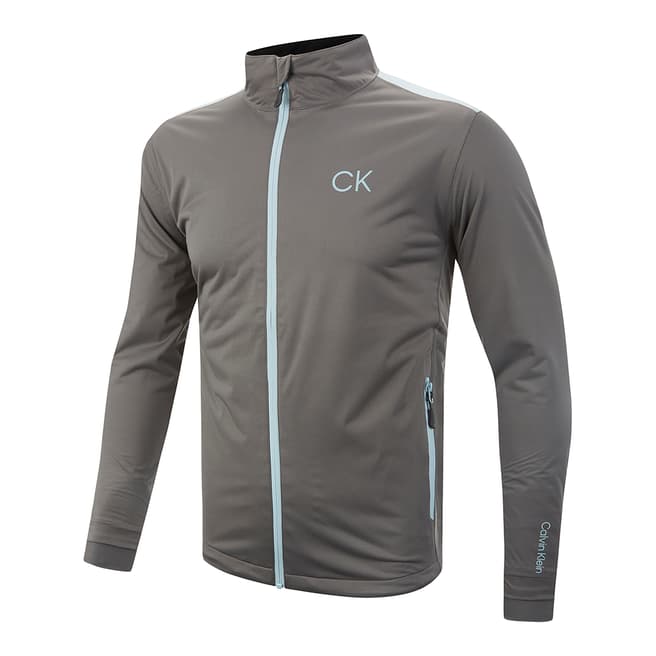 Calvin Klein Golf Grey Waterproof Lightweight Jacket