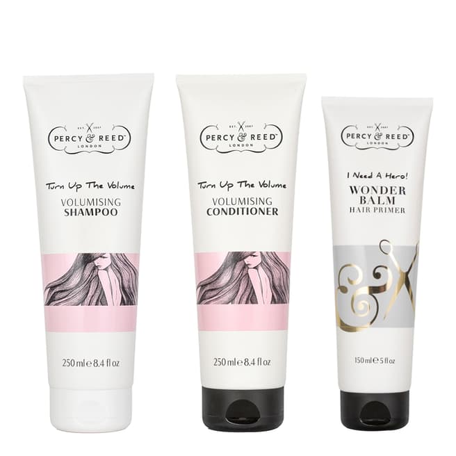Percy & Reed Volume Shampoo & Conditioner Duo supersized Wonder Balm