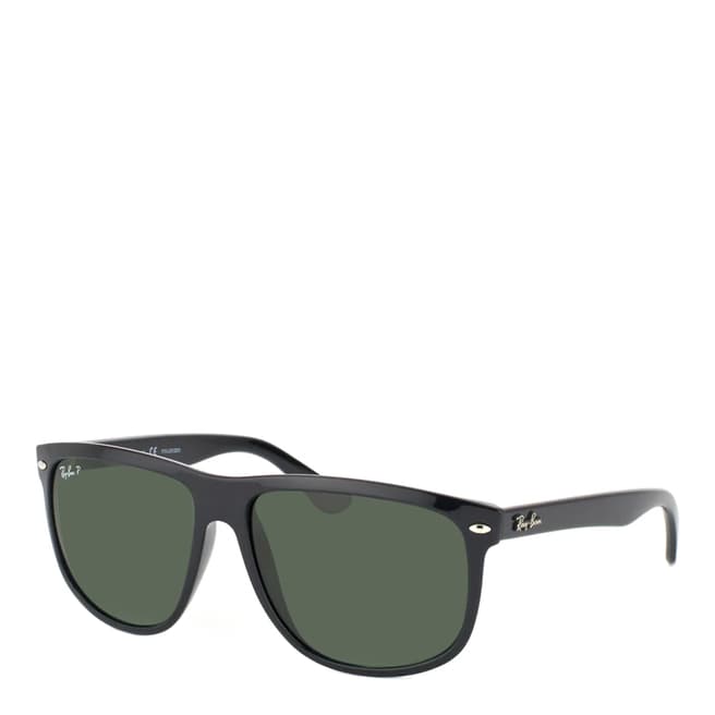 Ray-Ban Men's Black Oval Ray-Ban Sunglasses 60mm