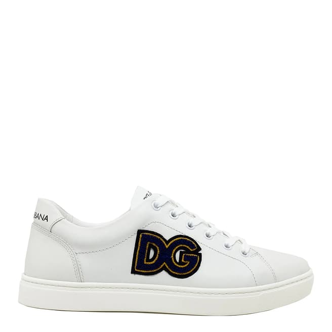 Dolce & Gabbana White DG Logo Sneaker