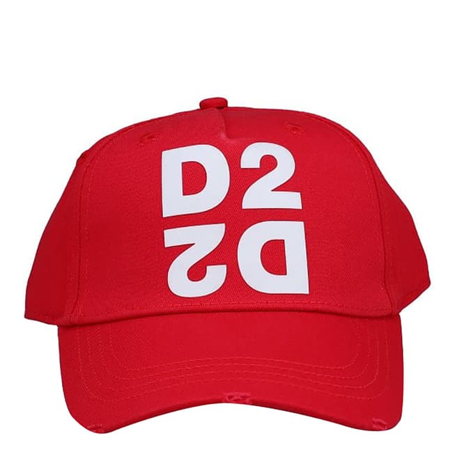 DSquared2 Red Dsquared2 Baseball Cap