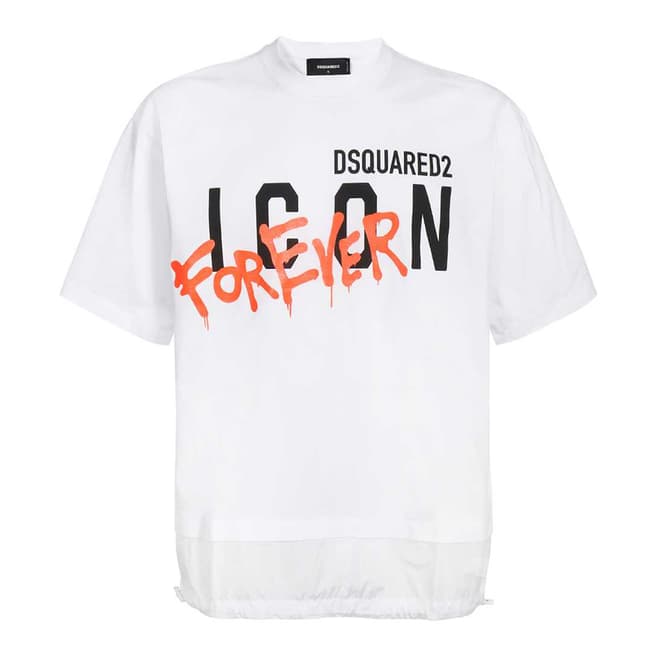 DSquared2 White Icon Forever T-Shirt