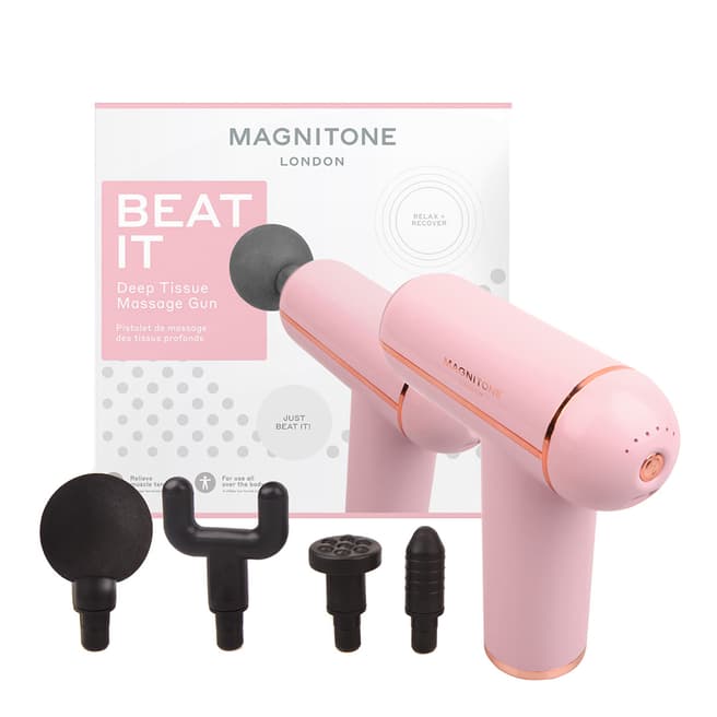 Magnitone Magnitone Beat it - Deep Tissue Massage Gun - Pink