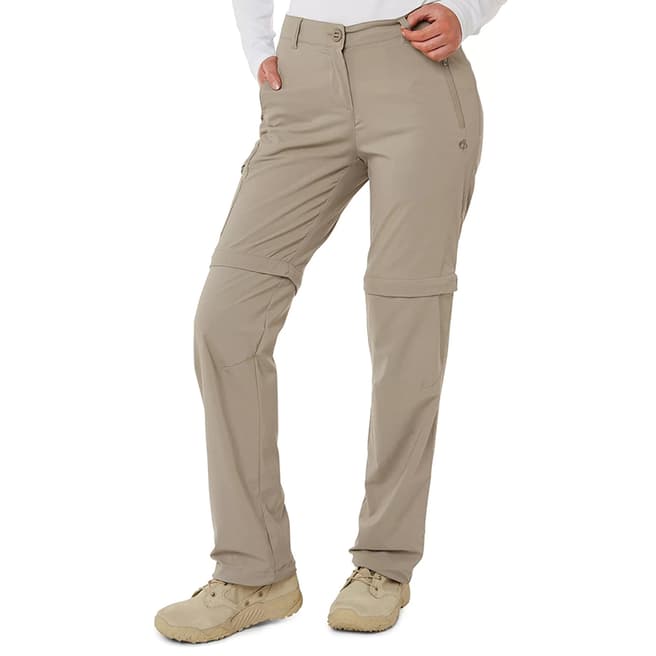 Craghoppers Beige Convertible Outdoor Trousers
