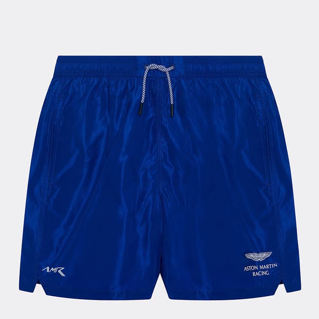 Hackett London Blue AMR Swim Shorts