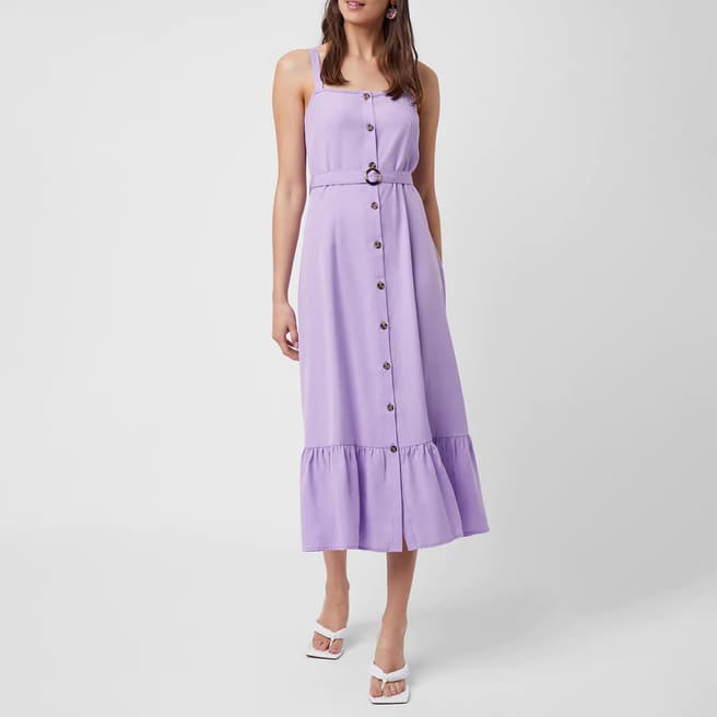 Great Plains Violet Button Up Midi Dress