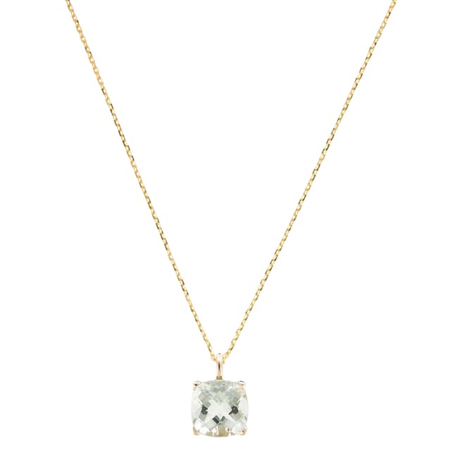 Le Diamantaire Gold Square Cut Diamond Embellished Necklace