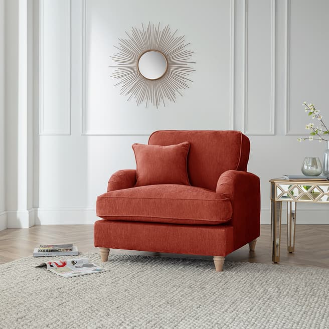 The Great Sofa Company The Swift Armchair, Manhattan Apricot
