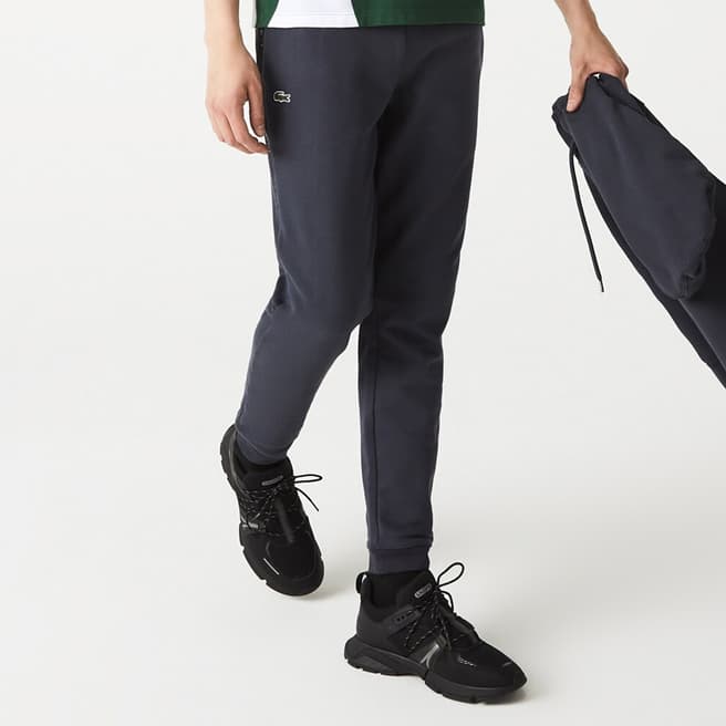 Lacoste Charcoal Embroidered Logo Joggers