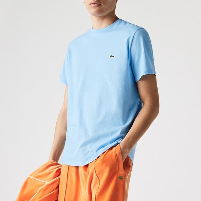 Lacoste Pale Blue Relaxed Fit  T-Shirt