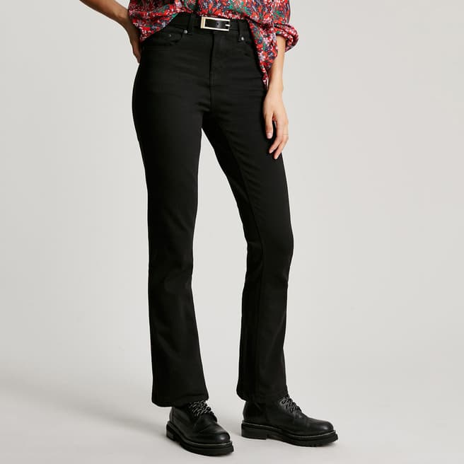 Joules Black Bootcut High Rise Stretch Jeans