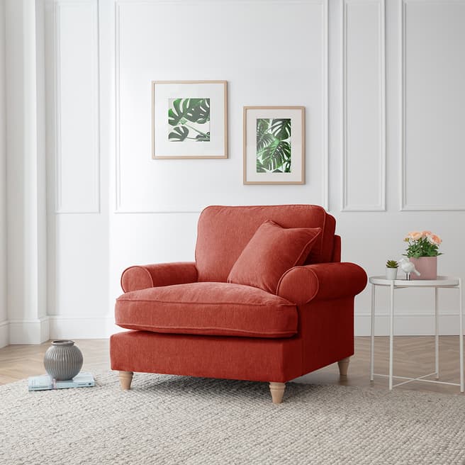 The Great Sofa Company The Bromfield Arm Chair, Manhattan Apricot