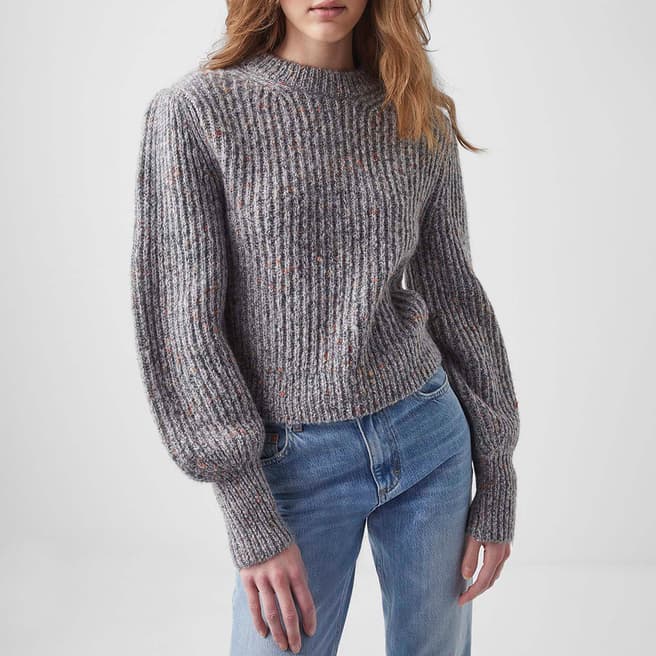 French Connection Multi Natalya Long Sleeve Jumper