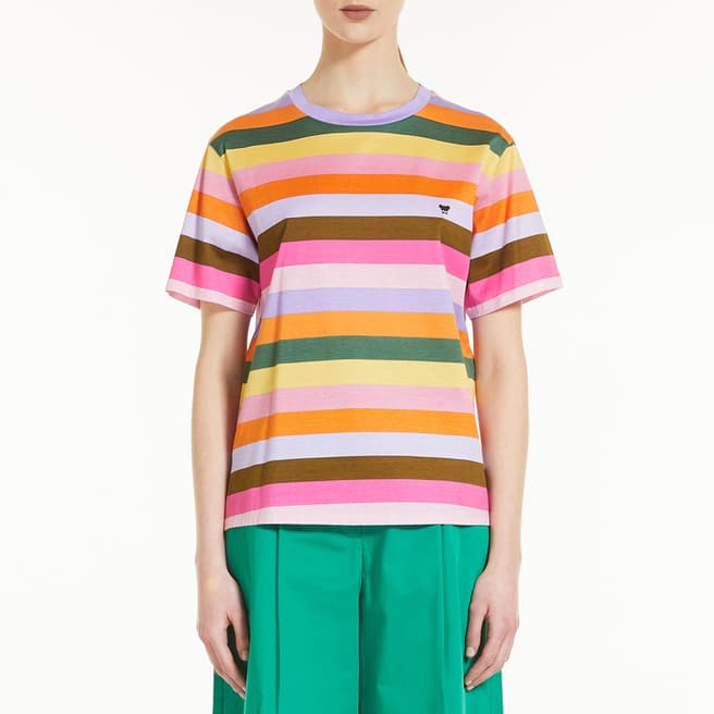 Weekend Max Mara Multicolour Stripe Scoglio T-Shirt 