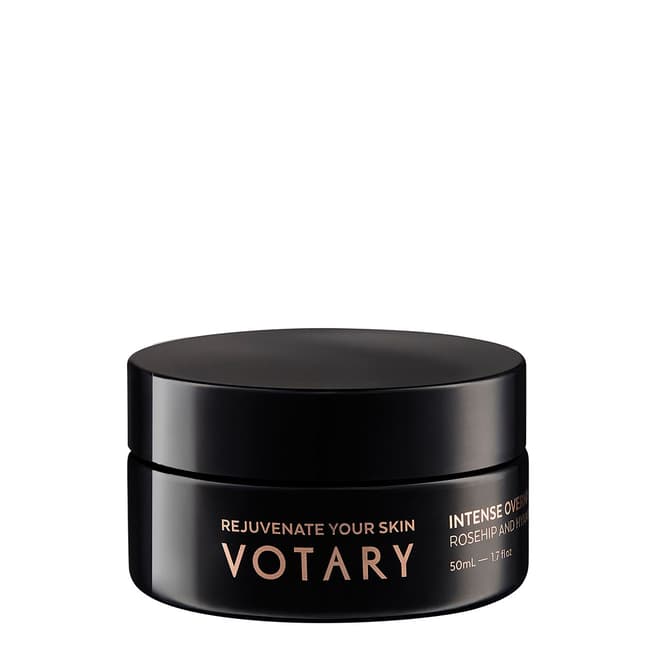 VOTARY Intense Overnight Mask - Rosehip and Hyaluronic 50ml