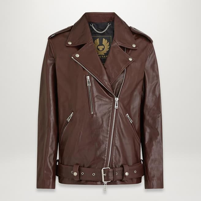 Belstaff Brown Erin Leather Jacket