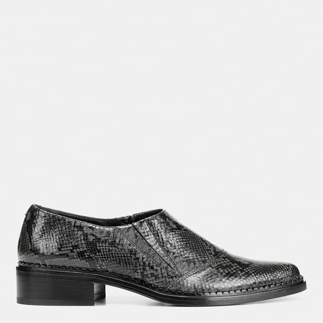 Vince Women's Dark Grey Snake Print Formal Shoes