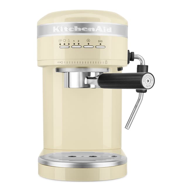 KitchenAid Cream  Artisan Semi Auto Espresso Machine
