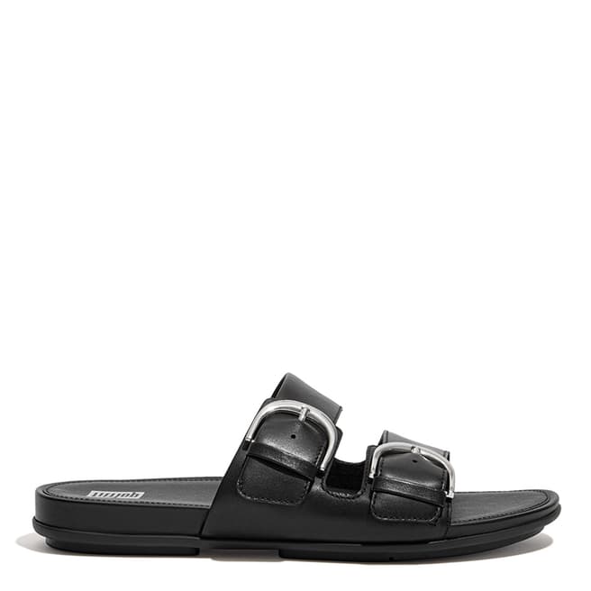 FitFlop Black Gracie Slide Sandals