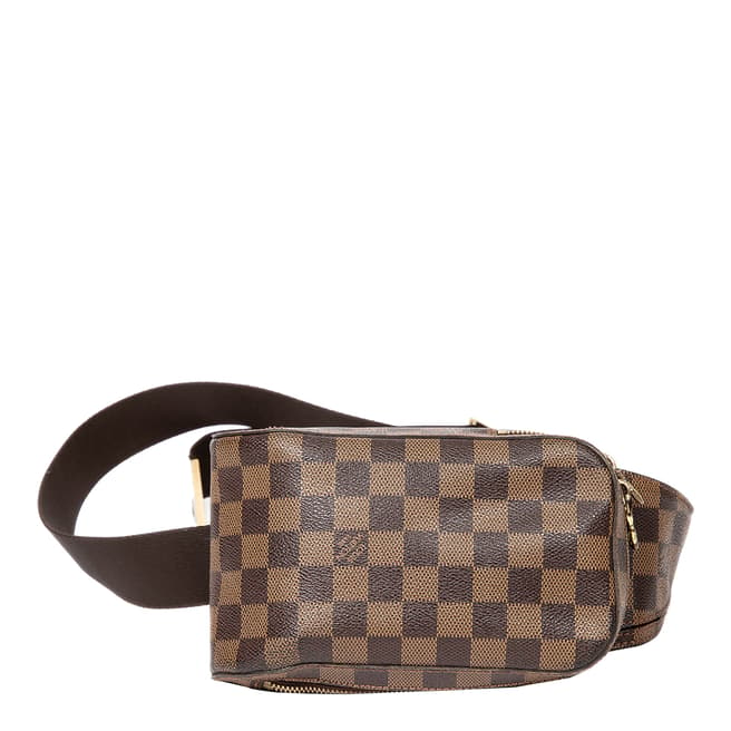 Vintage Louis Vuitton Brown Geronimos Shoulder Bag