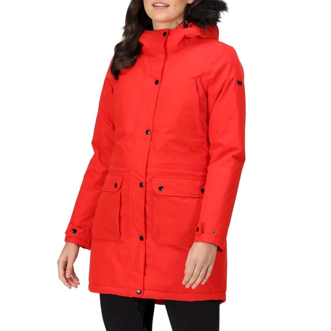 Regatta Red Waterproof Insulated Jacket