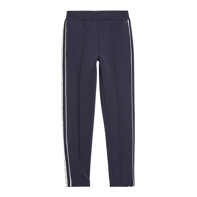 Tommy Hilfiger Younger Girl's Navy Leg Stripe Joggers