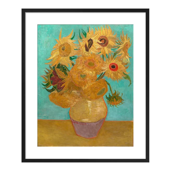 Vincent Van Gogh Sunflowers, 1888 -1889 36x28cm Framed Print