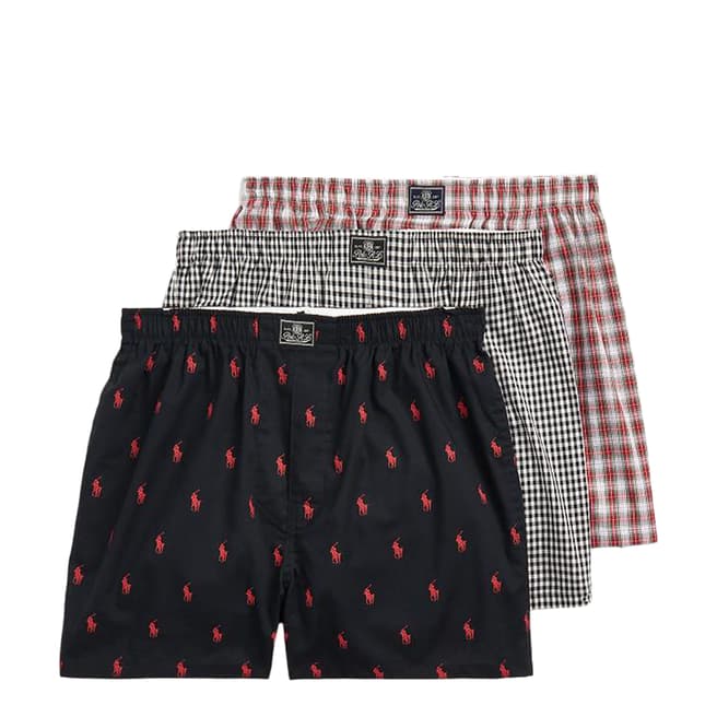 Polo Ralph Lauren 3 Pack Printed Cotton Boxers