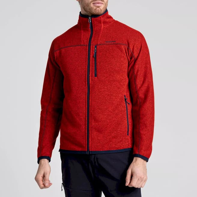 Craghoppers Red Fleece Jacket