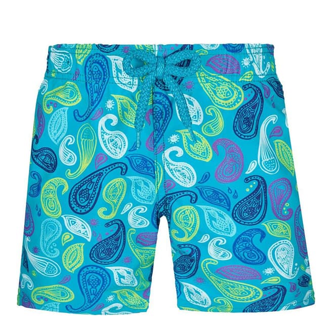 Vilebrequin Boy's Blue Jim Swim Shorts