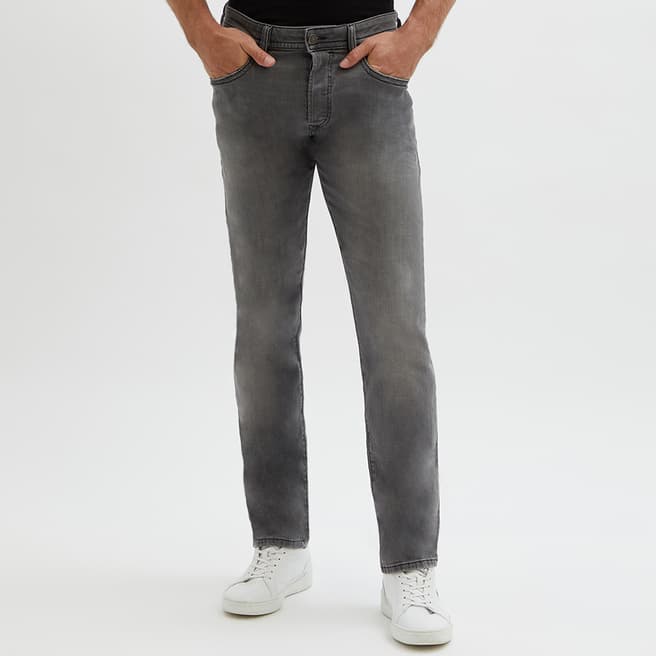 Diesel Grey Buster Straight Stretch Jeans