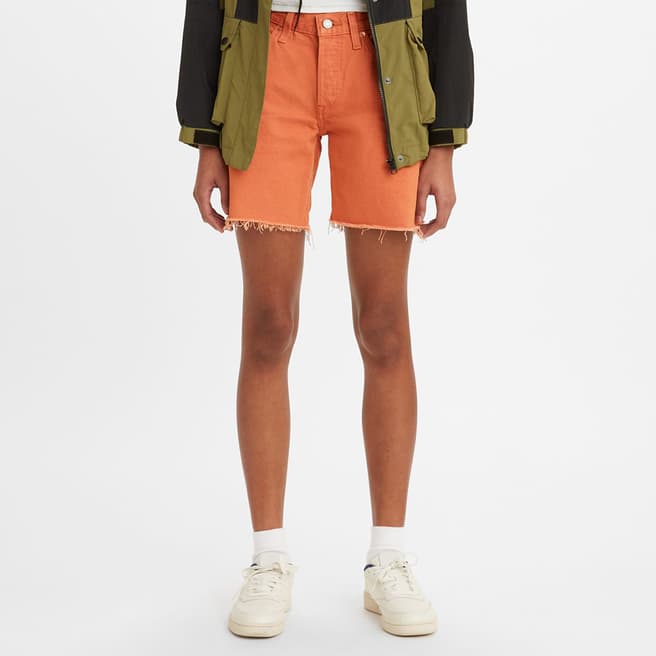Levi's Orange 501® 90S Denim Shorts