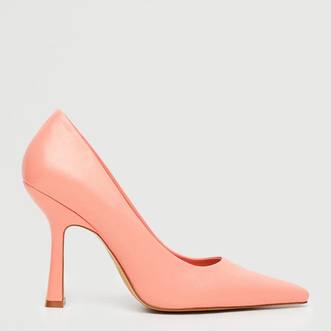 Mango Pink Pointed Toe Pumps