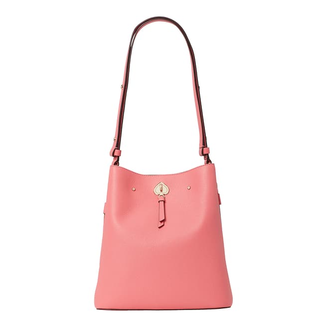 Kate Spade Garden Pink Marti Large Bucket Bag