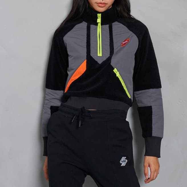 Superdry Black Sport Style Jacket