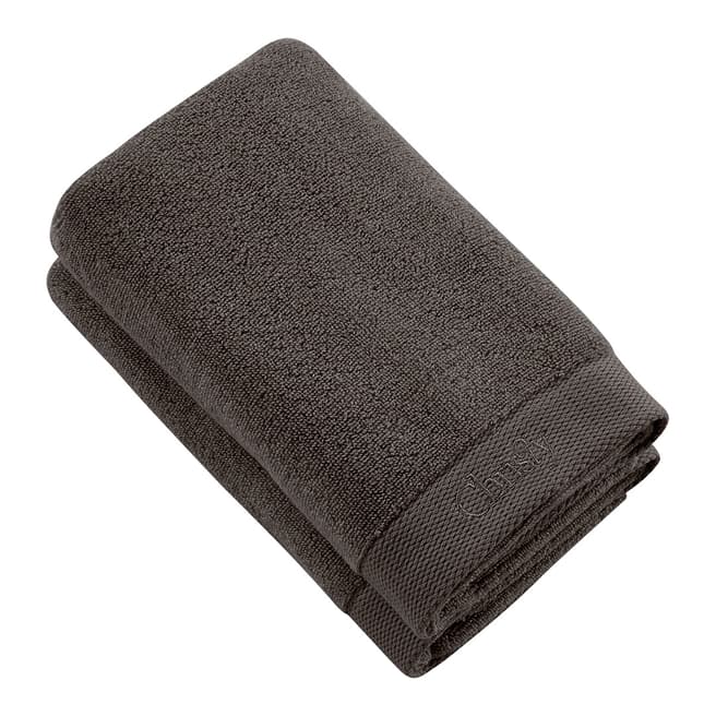 Christy Christy Logo Pair of Hand Towels, Soot